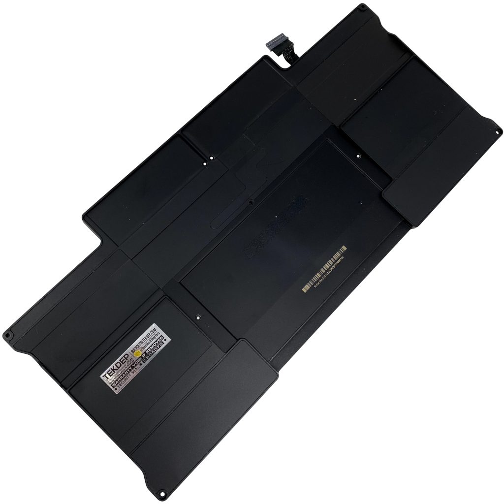 original-a1496-battery-for-apple-macbook-air-13-inch-model-a1466-shown-from-an-angle-on-a-white-background-with-a-tekdep-quality-sticker
