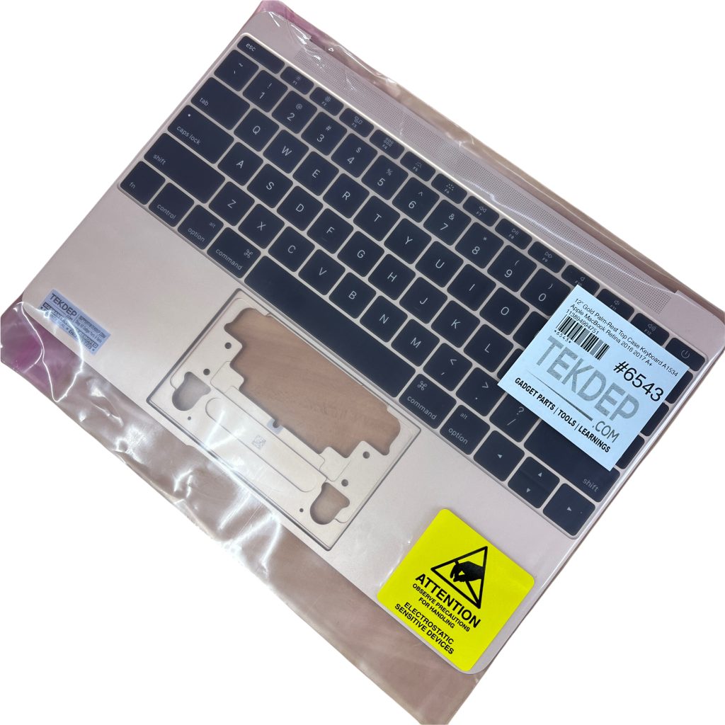 A1534 Top Case Keyboard Gold 661-04884 for MacBook 12”