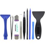 A 9-in-1 multi-opening repair tools kit with a metal pry bar.