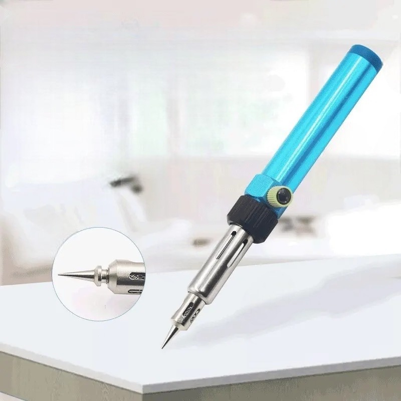 TekDep Butane Soldering Torch - Portable soldering iron for electronics and repairs.