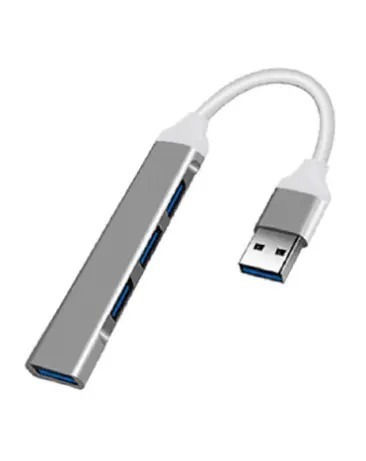 USB 4-Port Hub Splitter Cable for Multiple Devices