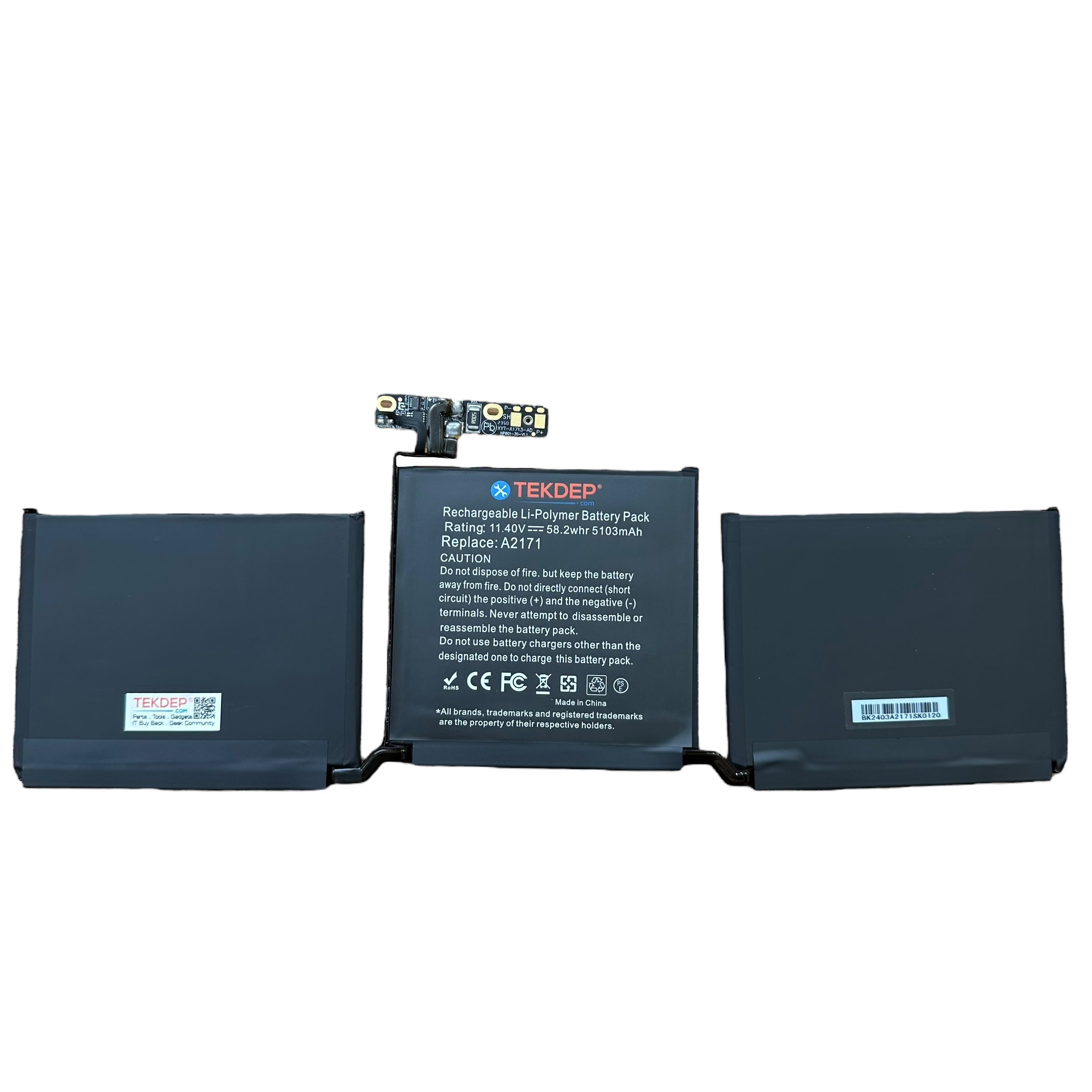 New Battery MacBook Pro 13インチ　A1708 Apple MacBook Pro 13 inch A1708(Late 2016) replacement battery