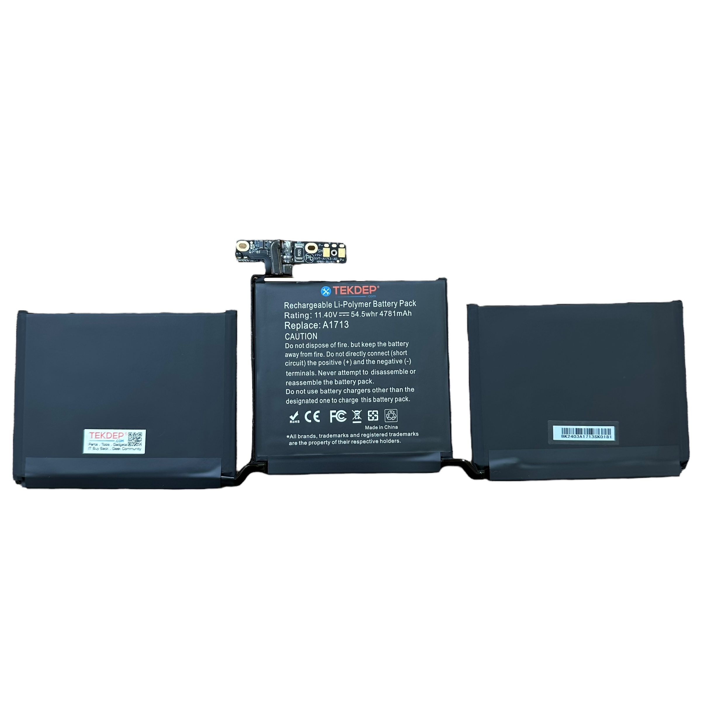 A2171, A1713 Battery For A2338 MacBook 13 inch M1 (2020)
