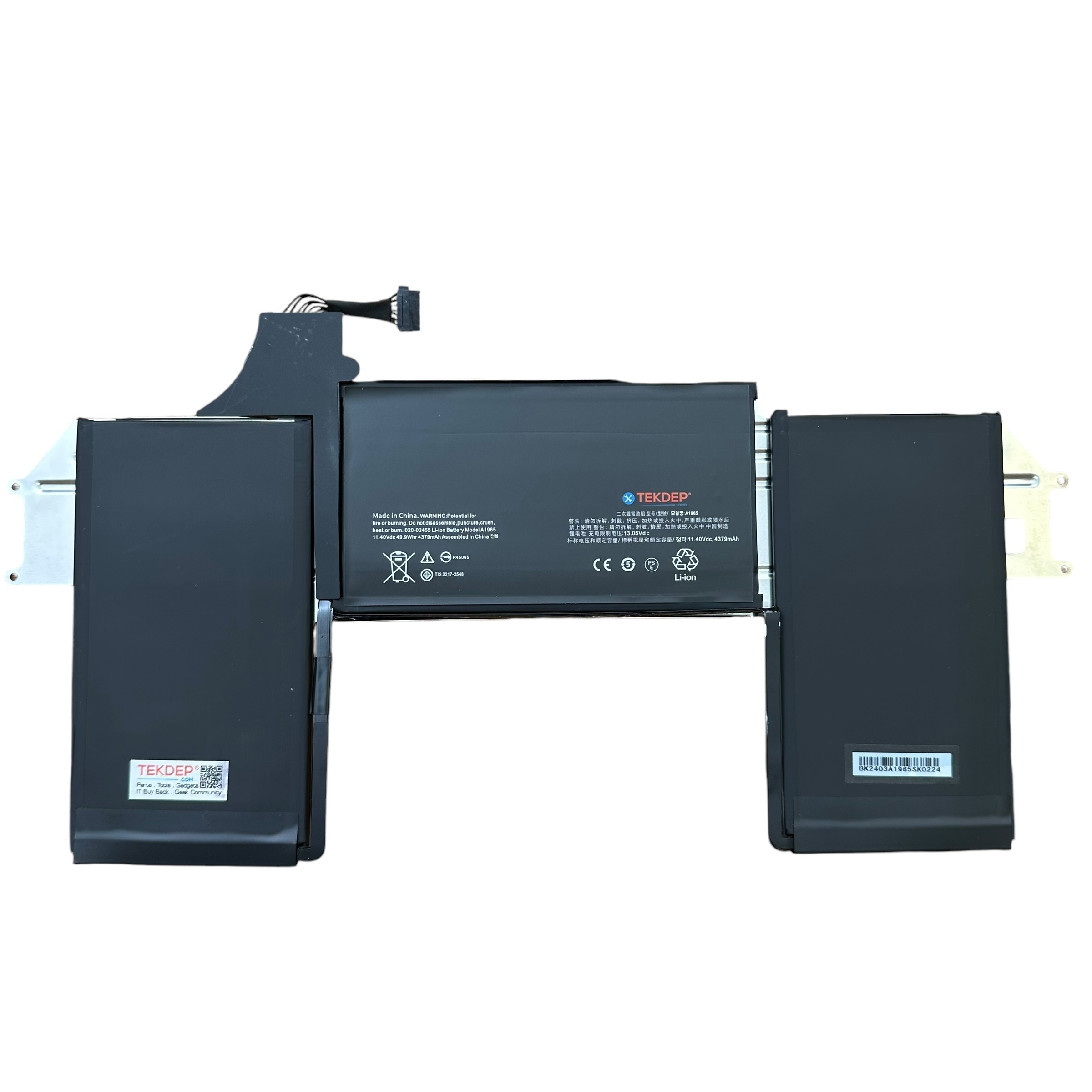 A1965 Battery for A1932 MacBook Air 13 inch early 2018-late 2019