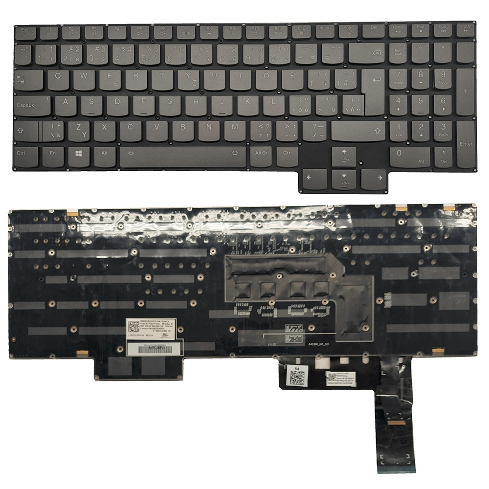 US Keyboard With Backlit For Lenovo Legion Slim 7