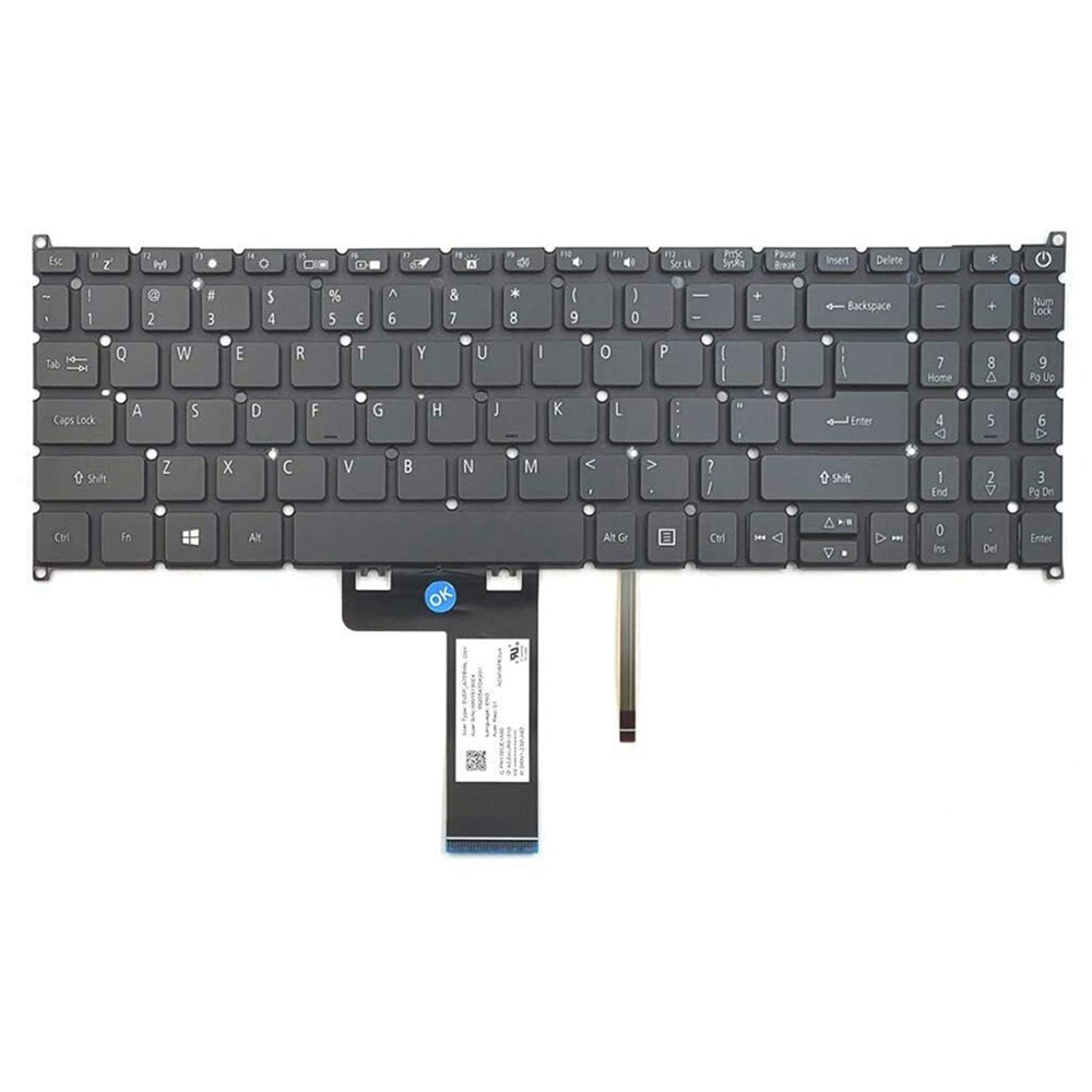 US backlit keyboard for Acer Aspire 1 A115-32 (15.6")