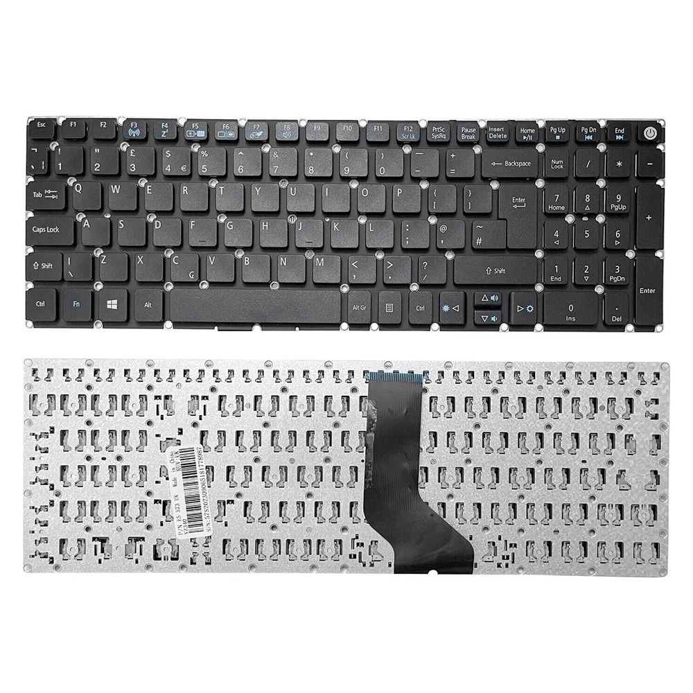 US Black Keyboard For Acer Aspire 3 A315-51