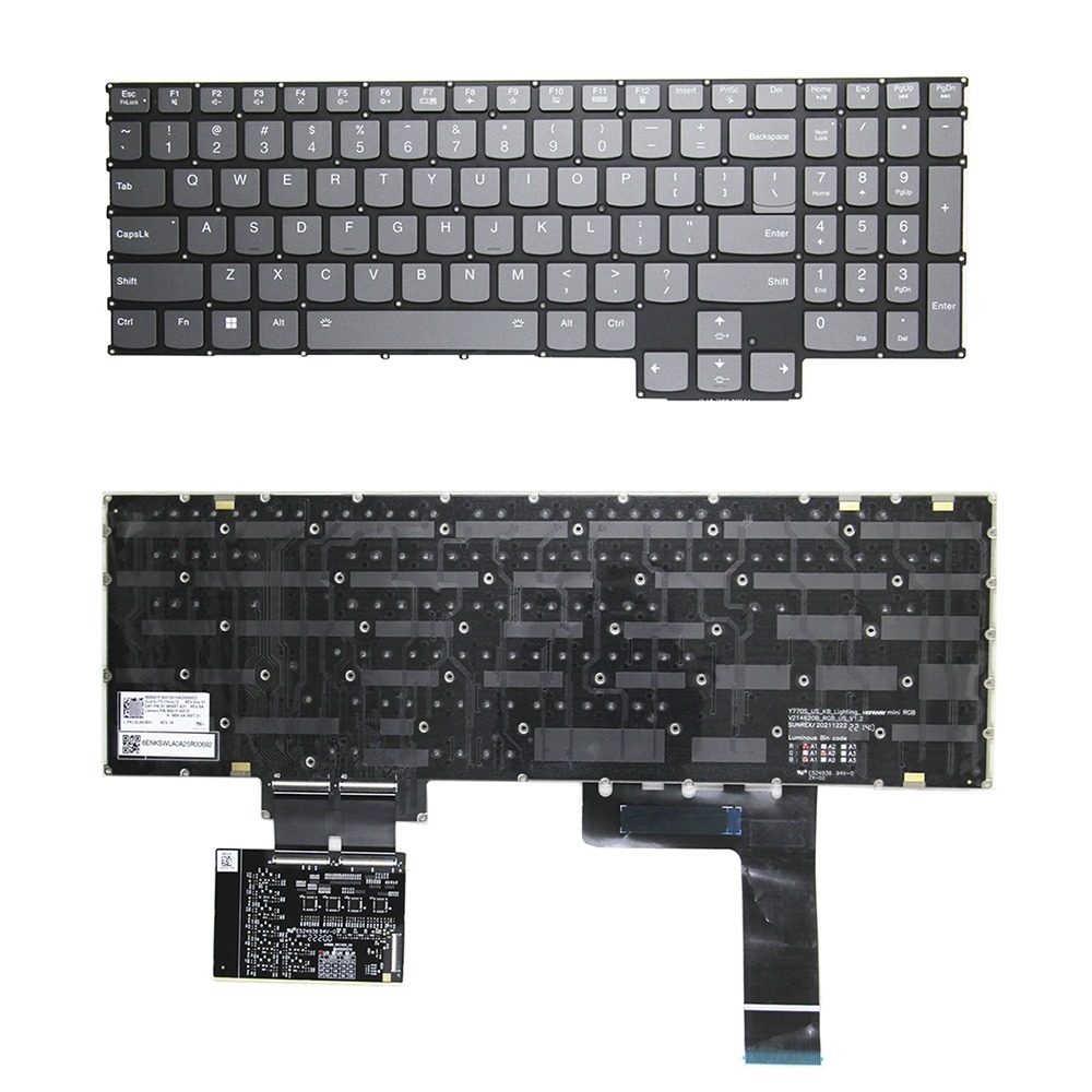Keyboard US Backlit For Lenovo Legion 7