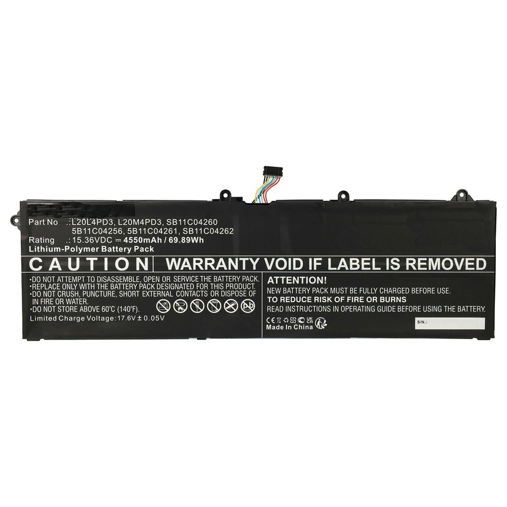 L20M4PD3 Battery Replacement for Lenovo Legion Slim 7 15" 2021