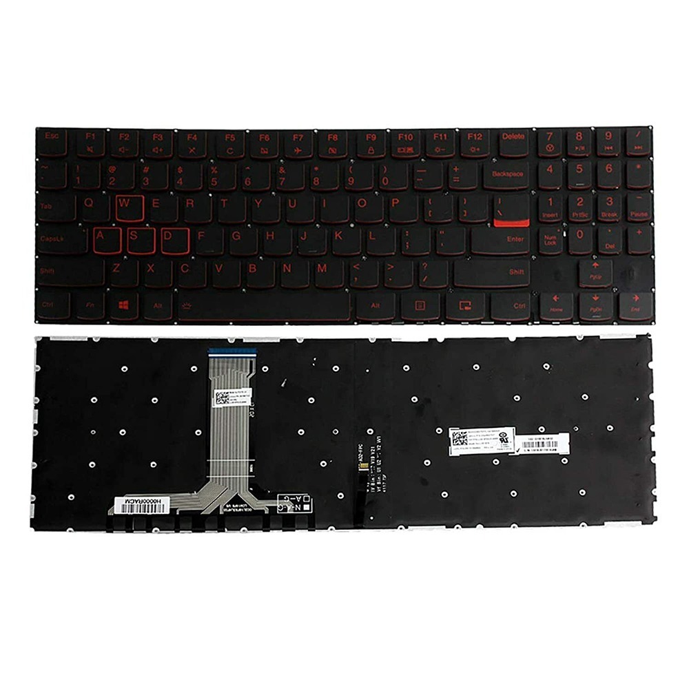 New US Red Backlit Keyboard Replacement For Lenovo Legion Y520 15" 2015