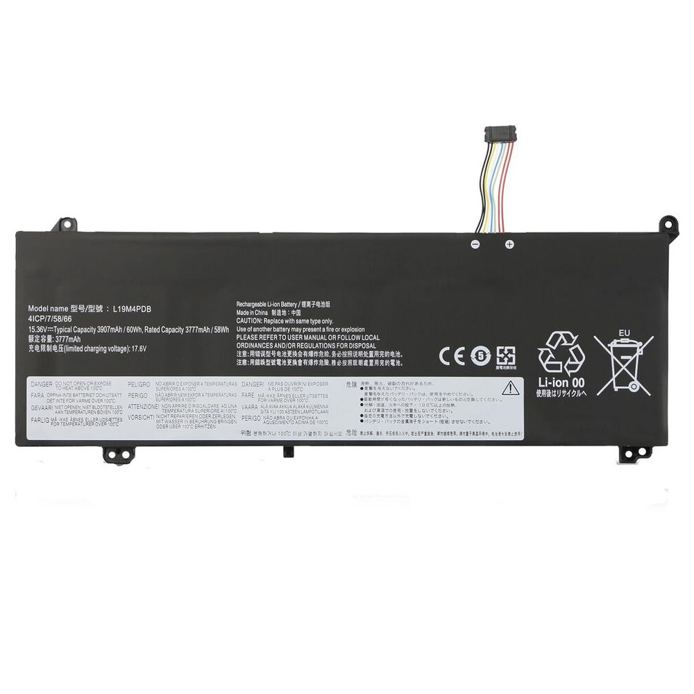 L19M4PDB Laptop Battery For Lenovo ThinkBook 14s Yoga Gen 1 20WE