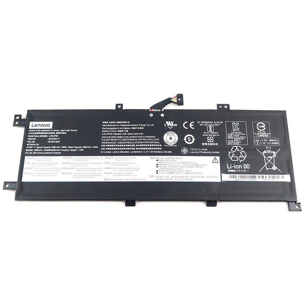 New L18C4P90 Laptop Battery Replacement For Lenovo ThinkPad L13 Yoga Gen 2 13" 2020