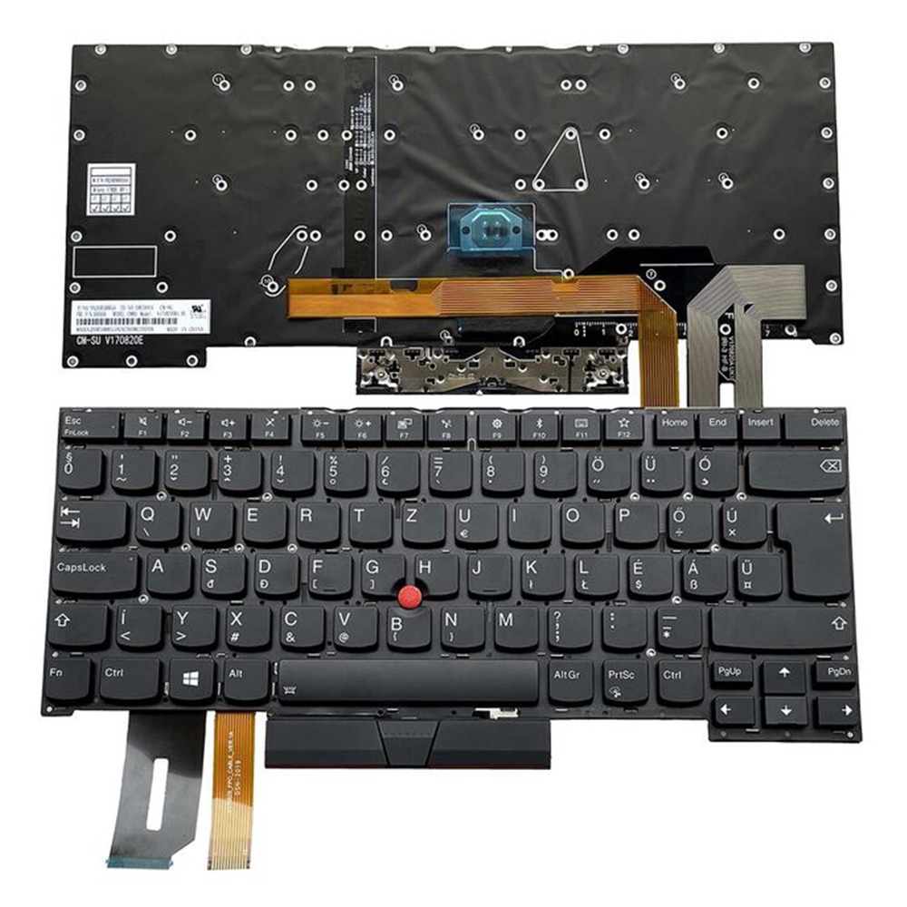 Keyboard No Backlit For Lenovo ThinkPad ThinkPad P1 Gen 1