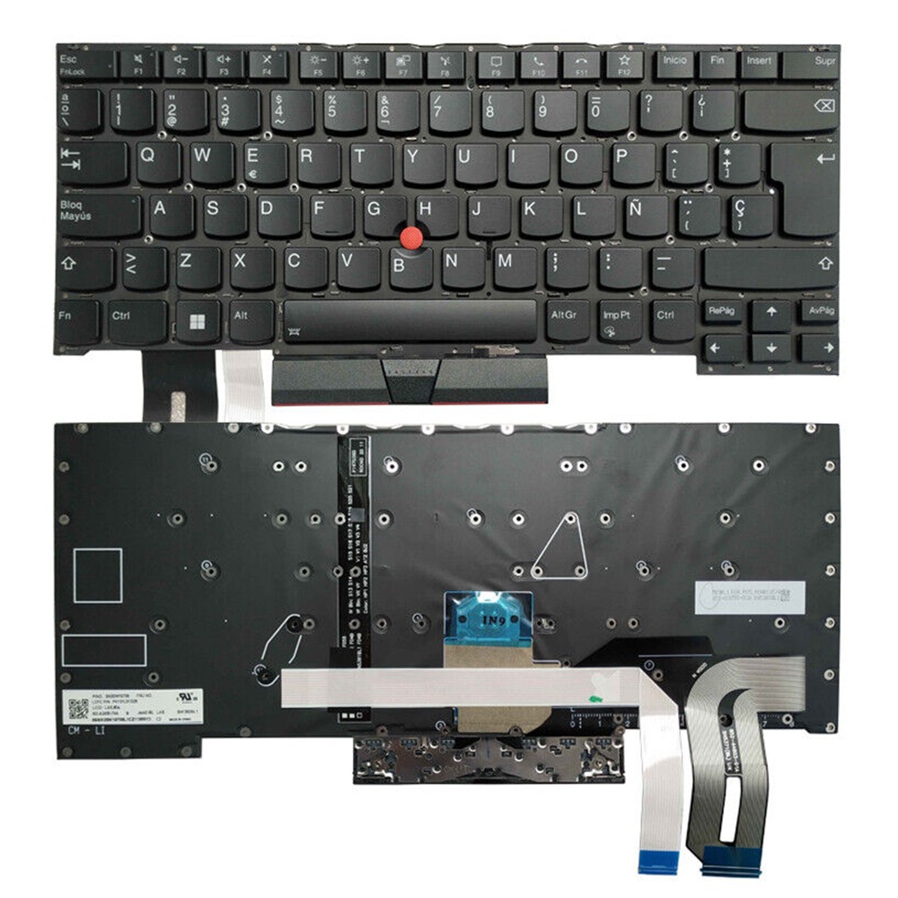 New Keyboard No Backlit Replacement For Lenovo ThinkPad  P1 Gen 2 15" 2019