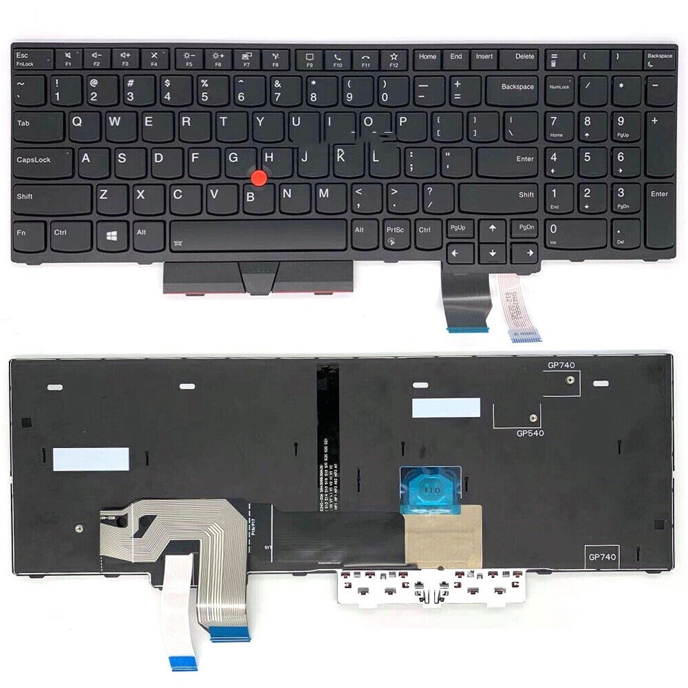 New US Backlit Keyboard Replacement For Lenovo ThinkPad P15 15" 2019