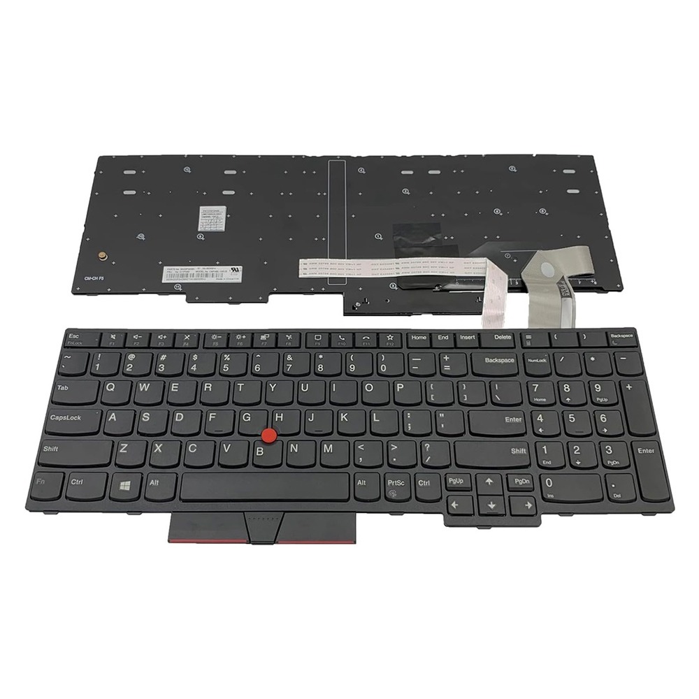Keyboard US Backlit For Lenovo ThinkPad P15s Gen 1