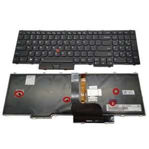 New US Backlit Keyboard Replacement For Lenovo ThinkPad P50 15" 2015