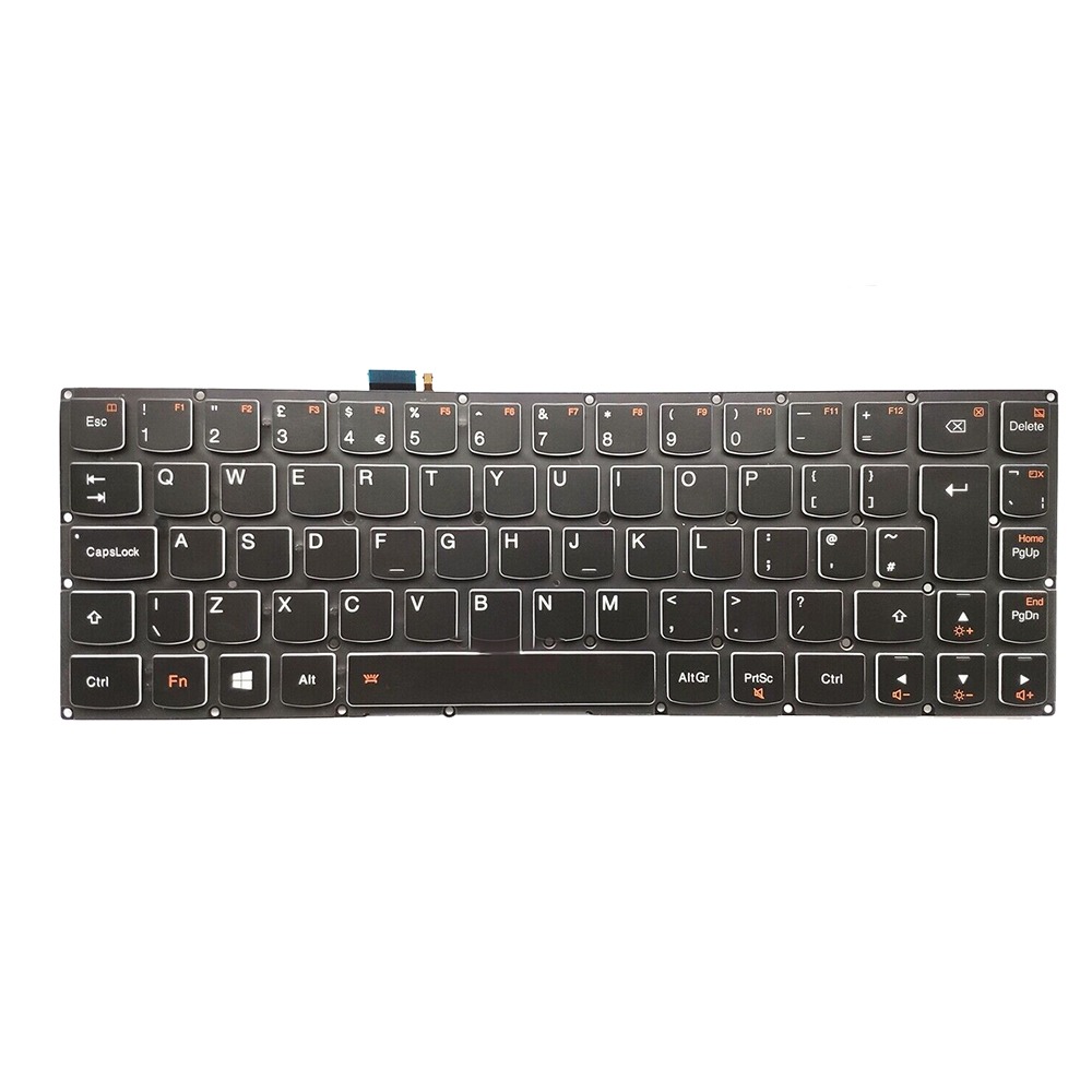 UK Backlit Keyboard For Lenovo Yoga 3 Pro 80HE
