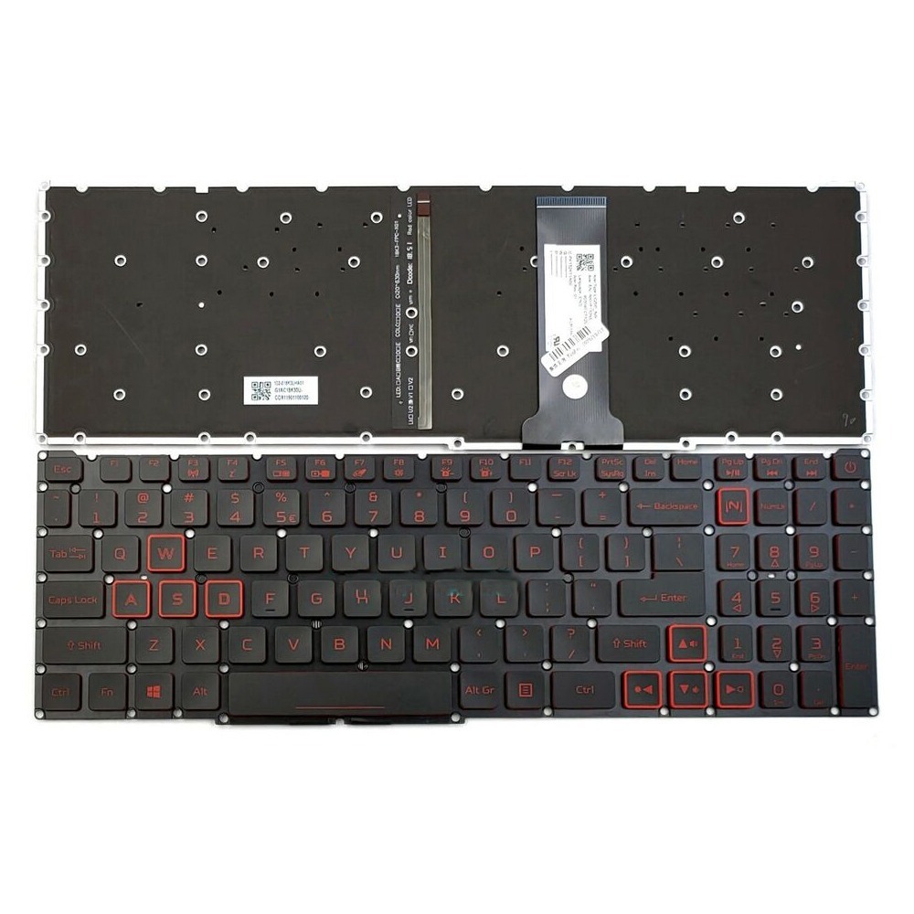 US Backlit Keyboard For Acer Aspire Nitro 5 AN515-55
