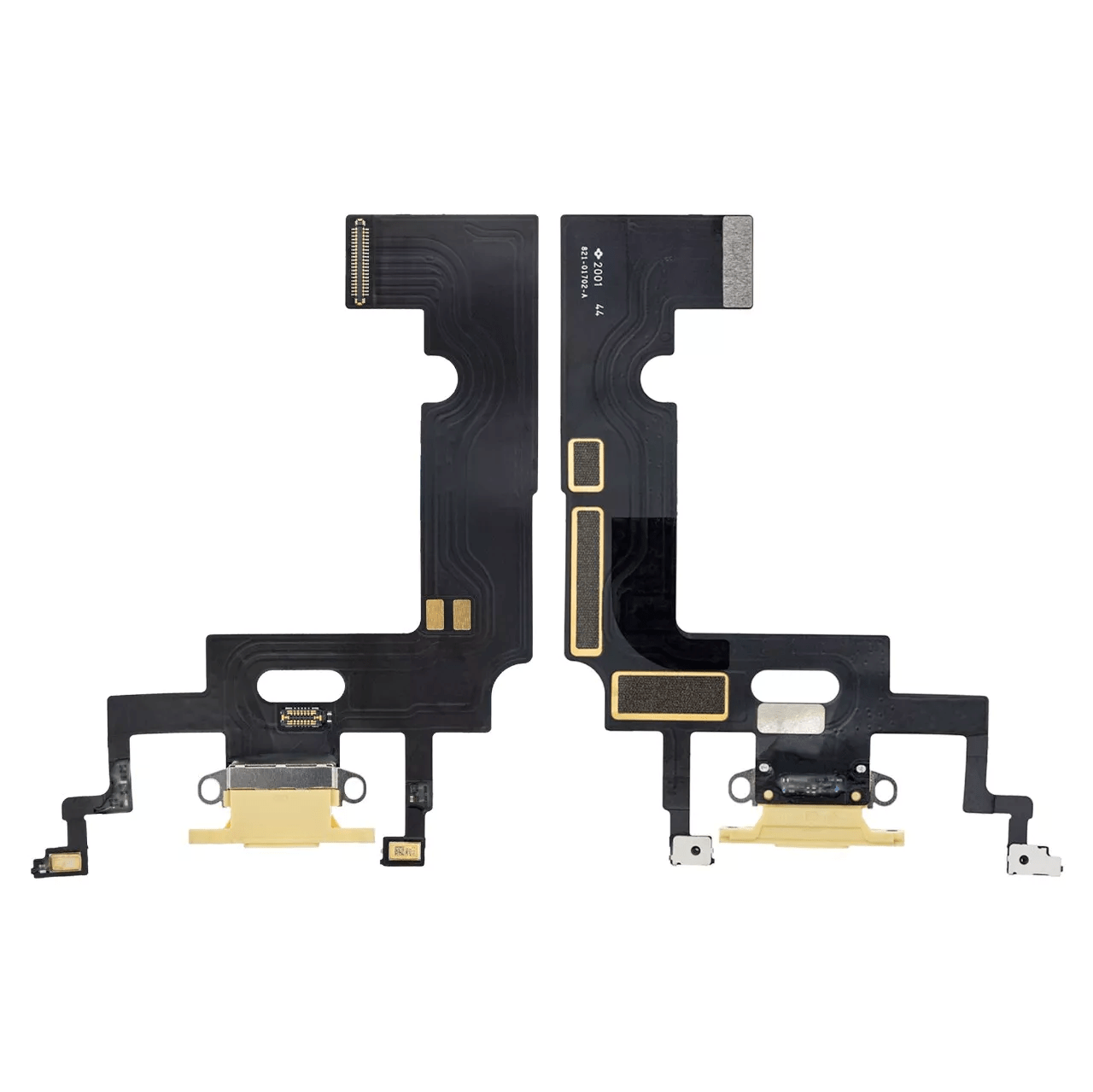 Yellow Charging Port Flex Cable for iPhone XR A1984 (2018), Premium Replacement