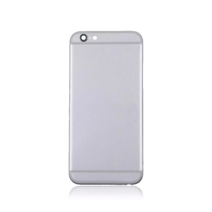 Silver back housing replacement for iPhone 6 Plus A1522 2014 model.