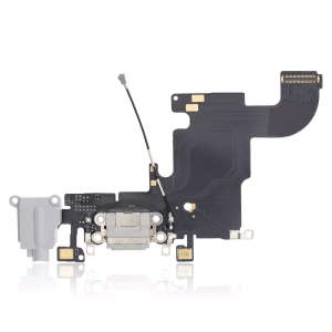 New Charging Port Flex Cable for iPhone 6s A1633 2015 Aftermarket Silver