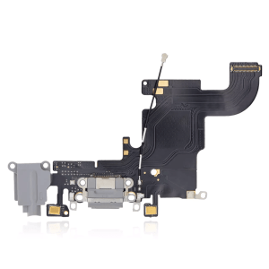 New Charging Port Flex Cable for iPhone 6s A1633 2015 Aftermarket Space Gray