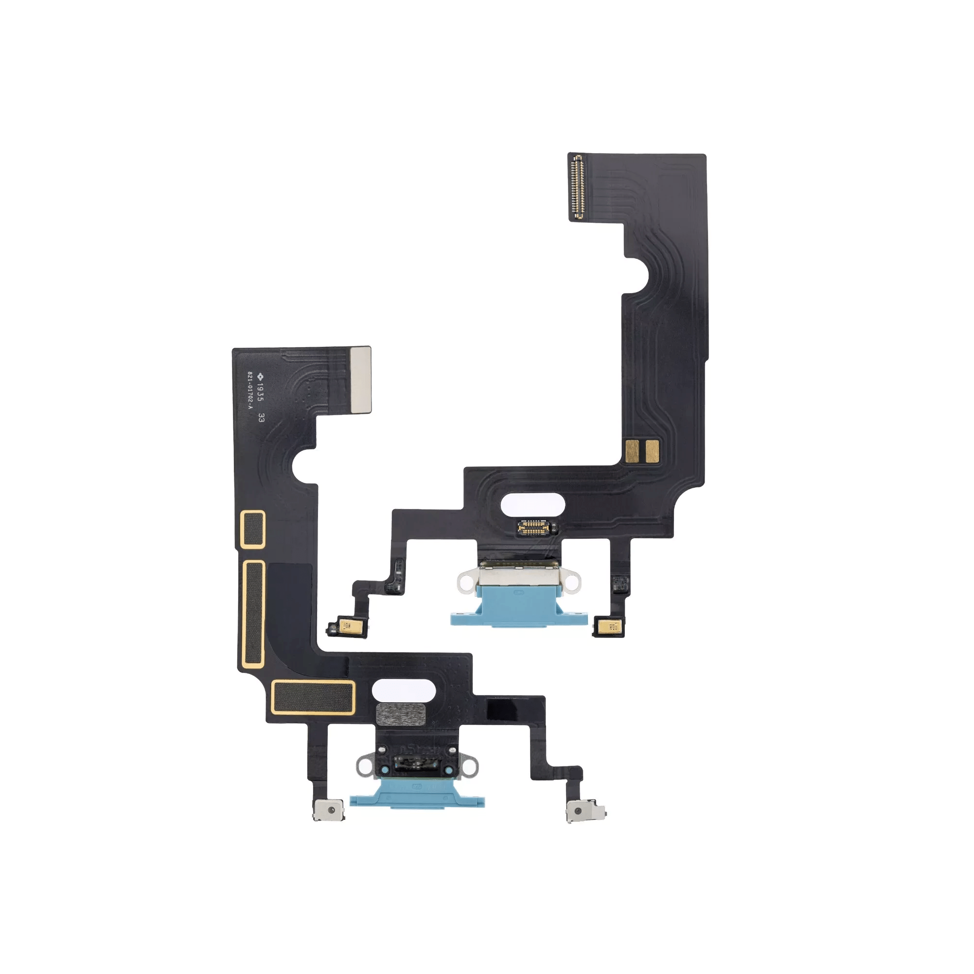 Blue Charging Port Flex Cable for iPhone XR A1984 (2018), Premium Replacement