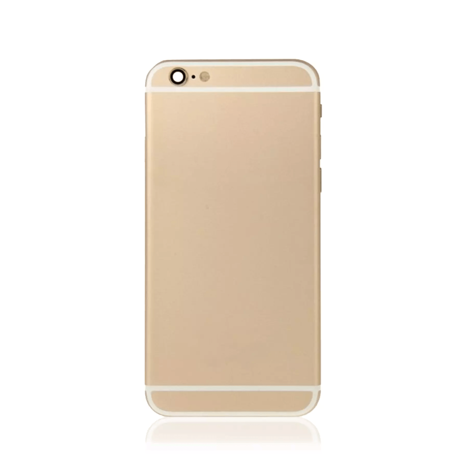Generic gold back housing replacement for iPhone 6s Plus A1634 2015 model.