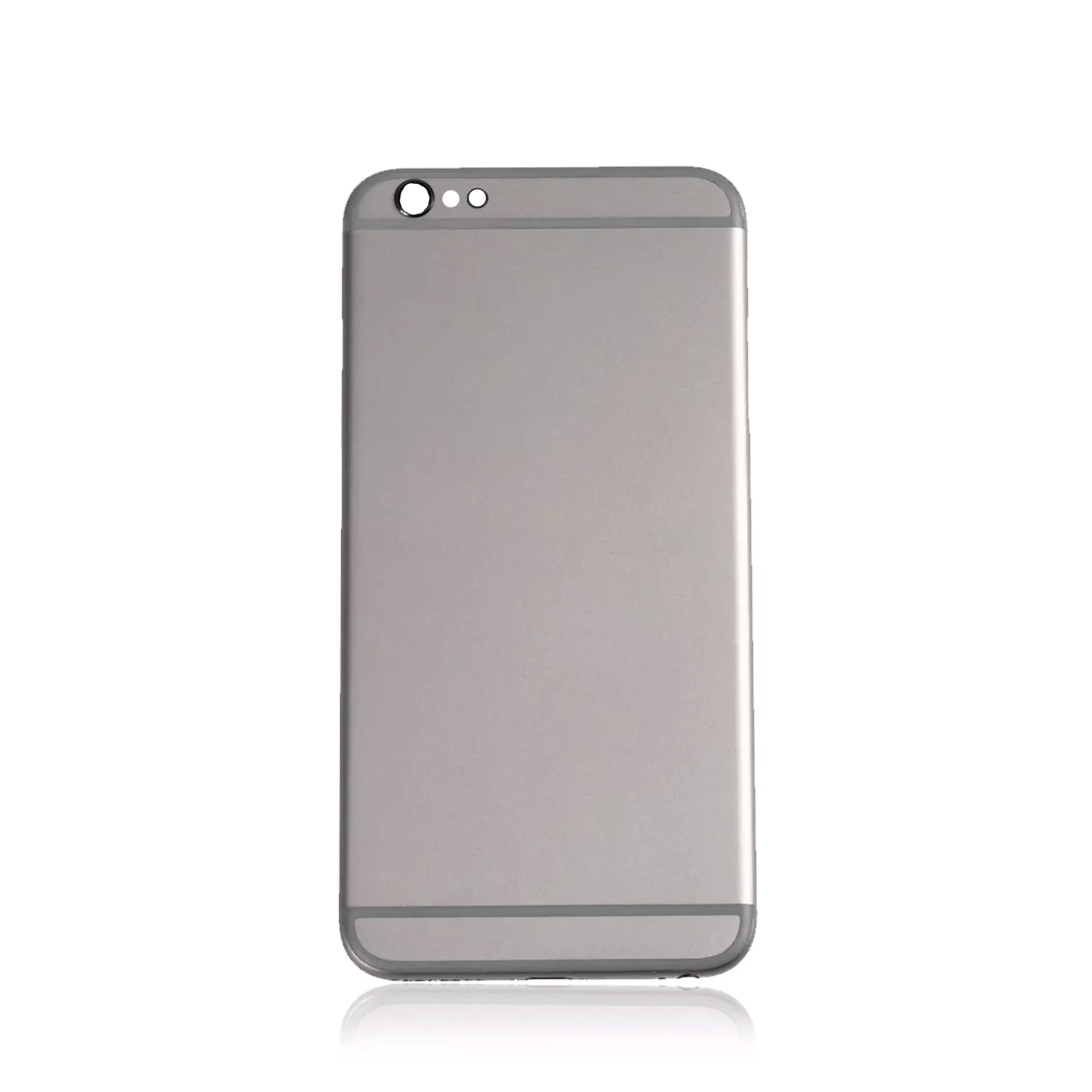 Generic Silver back housing replacement for iPhone 6s Plus A1634 2015 model.