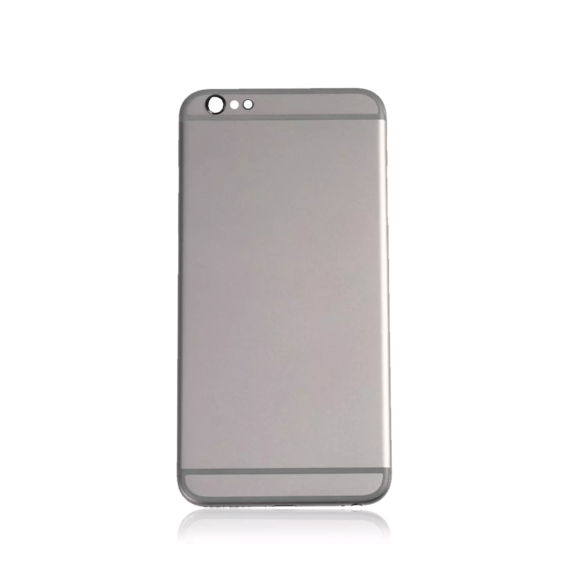 Generic Space Gray back housing replacement for iPhone 6s Plus A1634 2015 model.