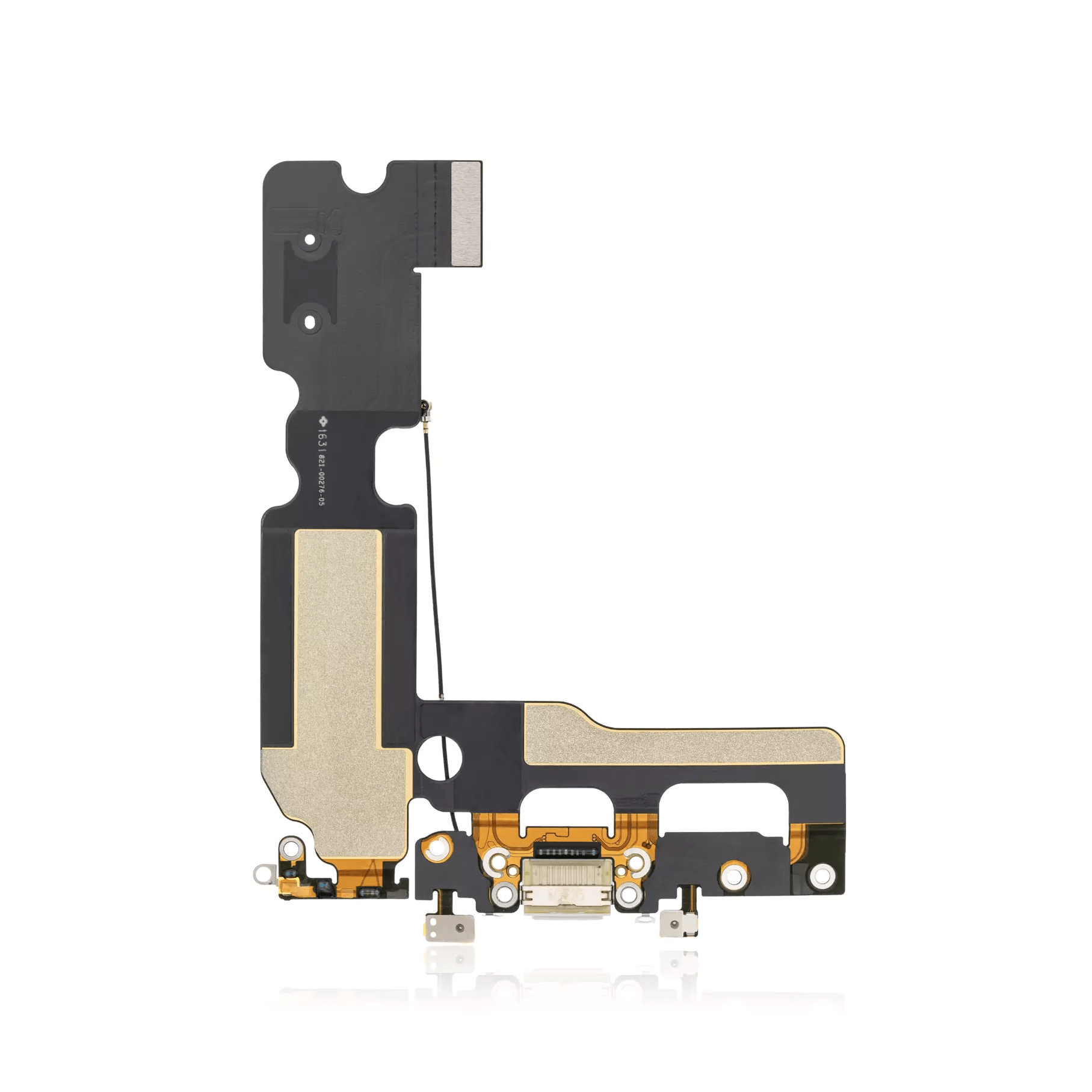 Replacement Charging Port Flex Cable for iPhone 7 Plus A1661 2016 in Gold / Rose Gold.