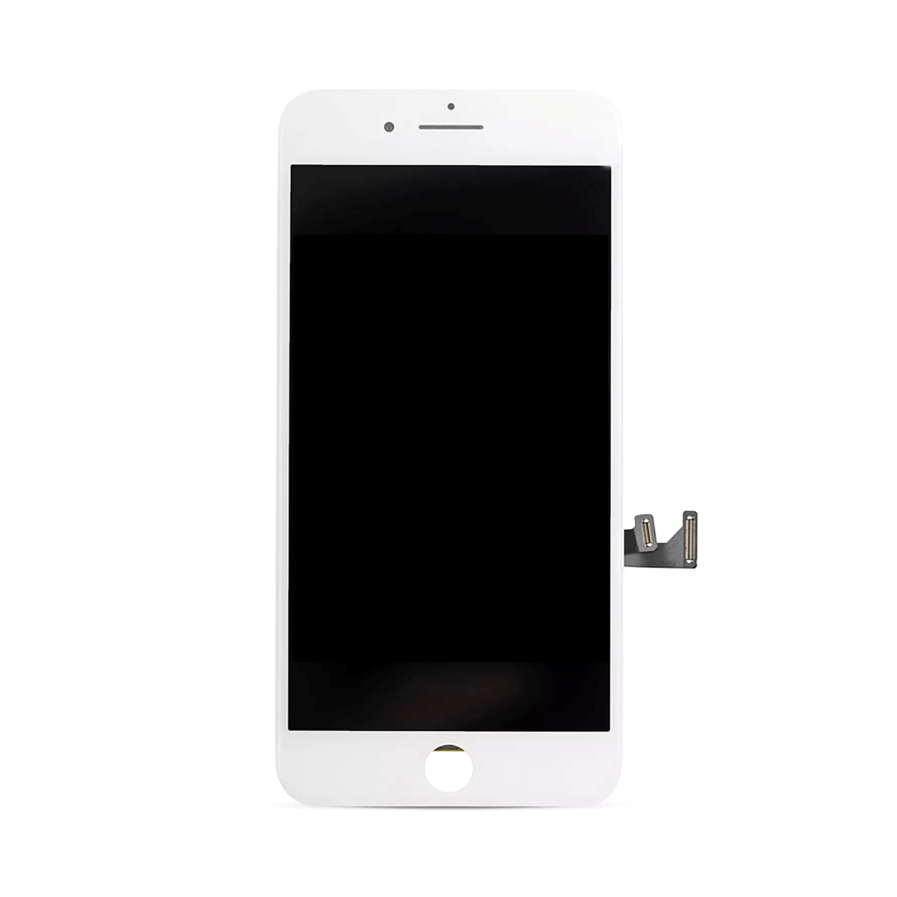 iPhone 7 Plus LCD Assembly with Steel Plate - Aftermarket Replacement in White