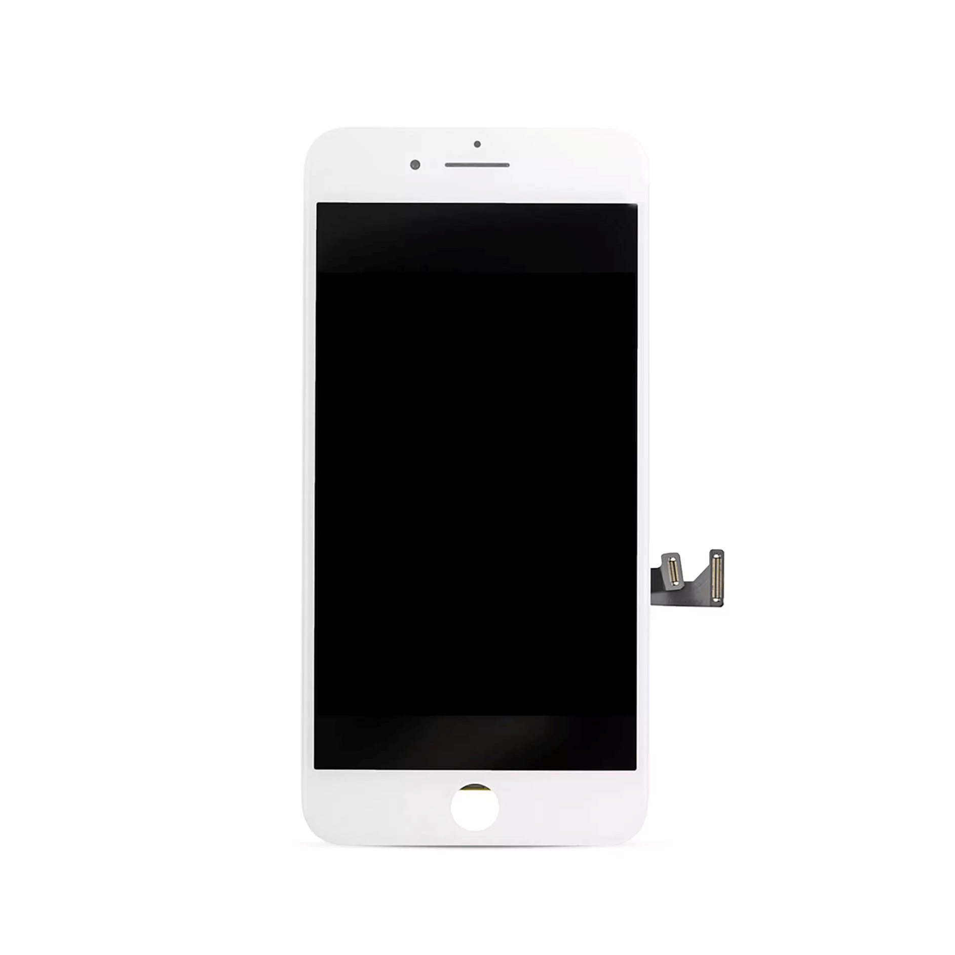 White aftermarket AQ7 LCD assembly with steel plate for iPhone 7 Plus A1661 2016