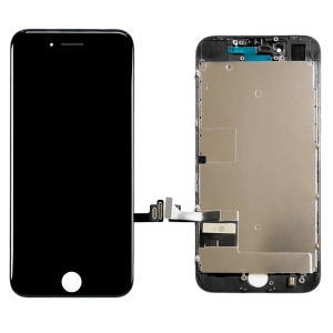 New LCD Assembly with Steel Plate for iPhone 8 A1863 2017 (Black)
