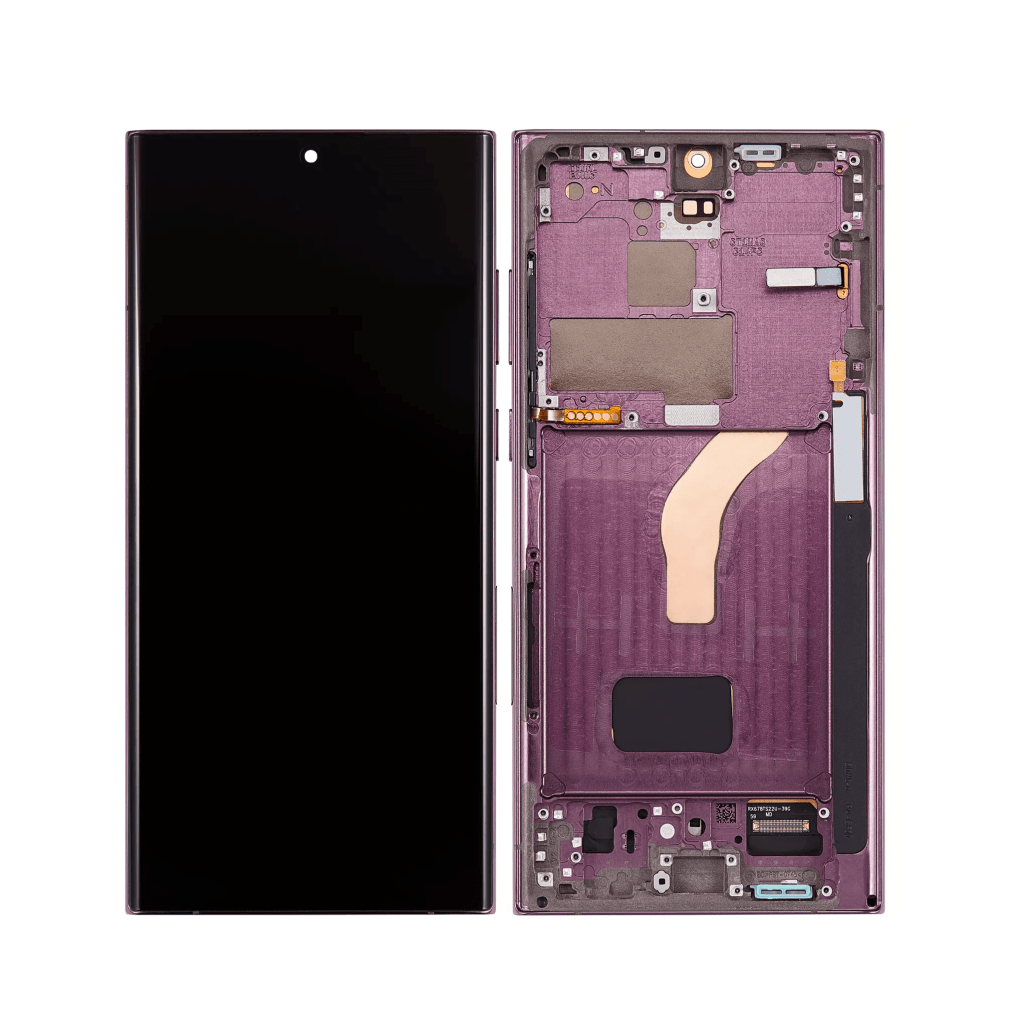 OLED Assembly with Frame for Samsung Galaxy S22 Ultra (Service Pack)
