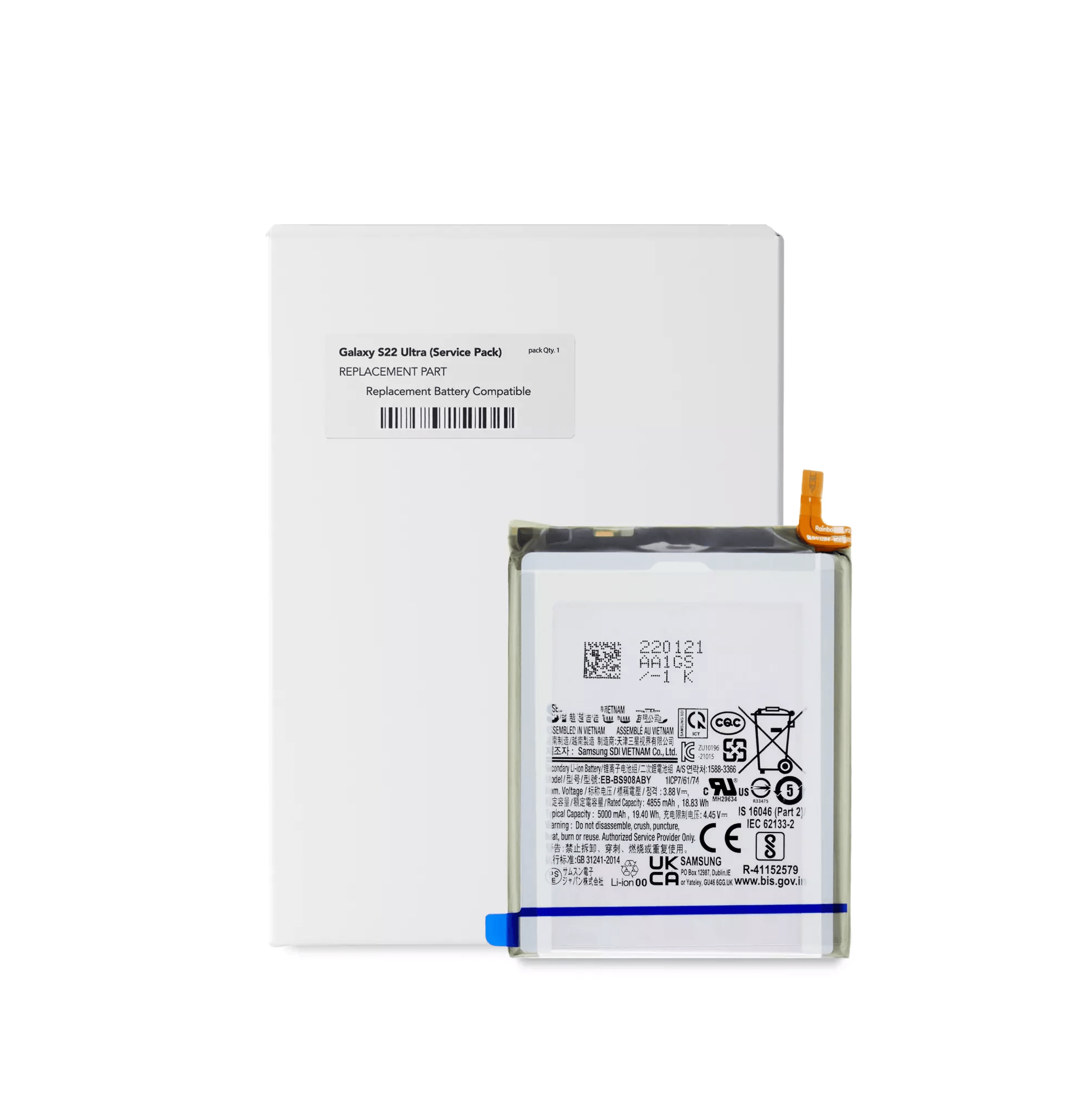 Battery for Samsung Galaxy S22 Ultra