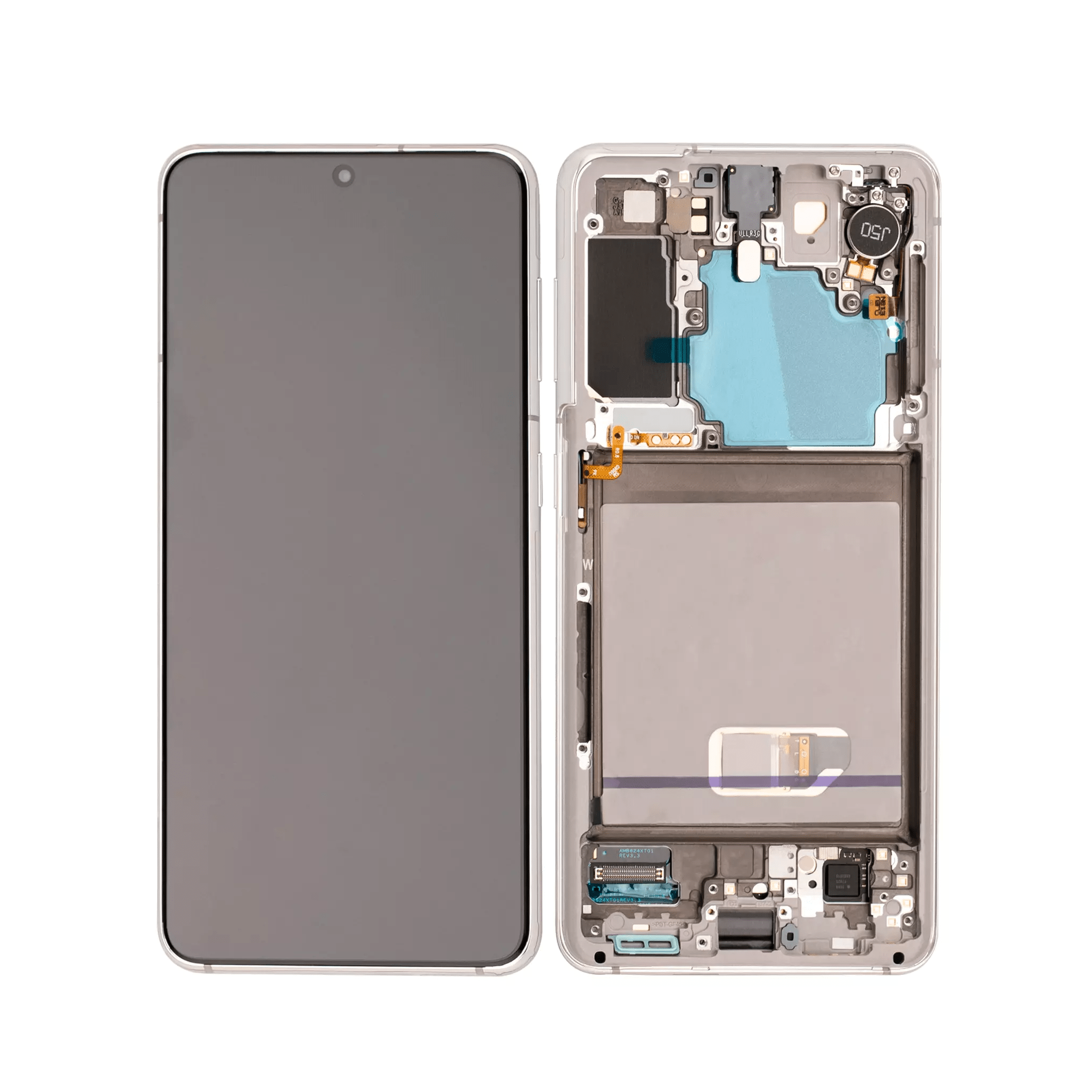 Enhanced Aftermarket OLED Assembly with Frame for Samsung Galaxy S21