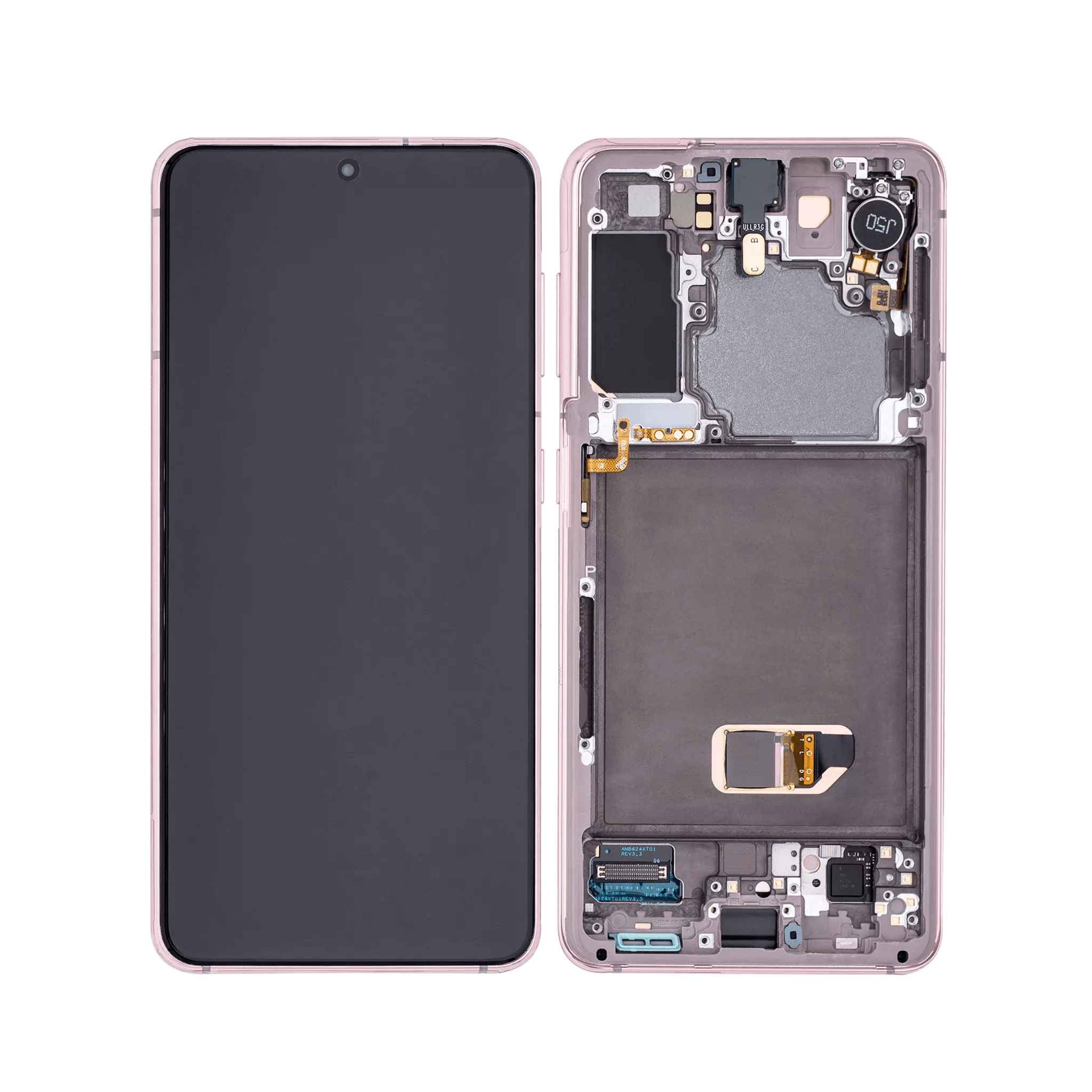 OLED Assembly with Frame for Samsung Galaxy S21
