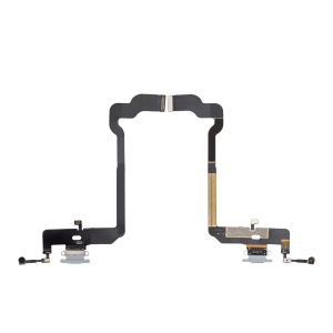 Premium Charging Port Flex Cable for iPhone XS A1920 2018 (Silver)