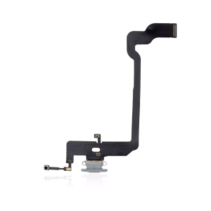 Aftermarket Charging Port Flex Cable for iPhone XS A1920 in Silver