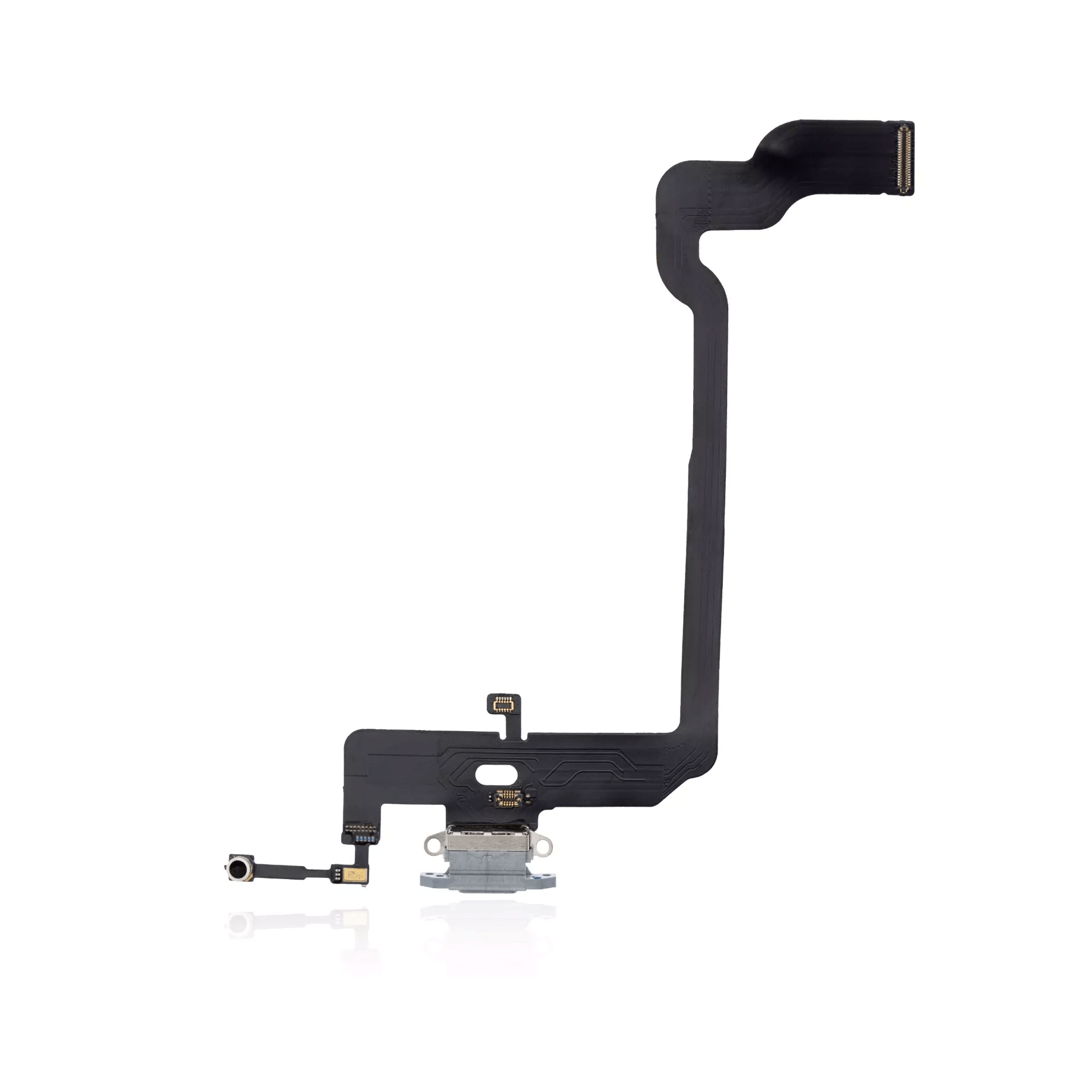 Aftermarket Charging Port Flex Cable for iPhone XS A1920 in Silver