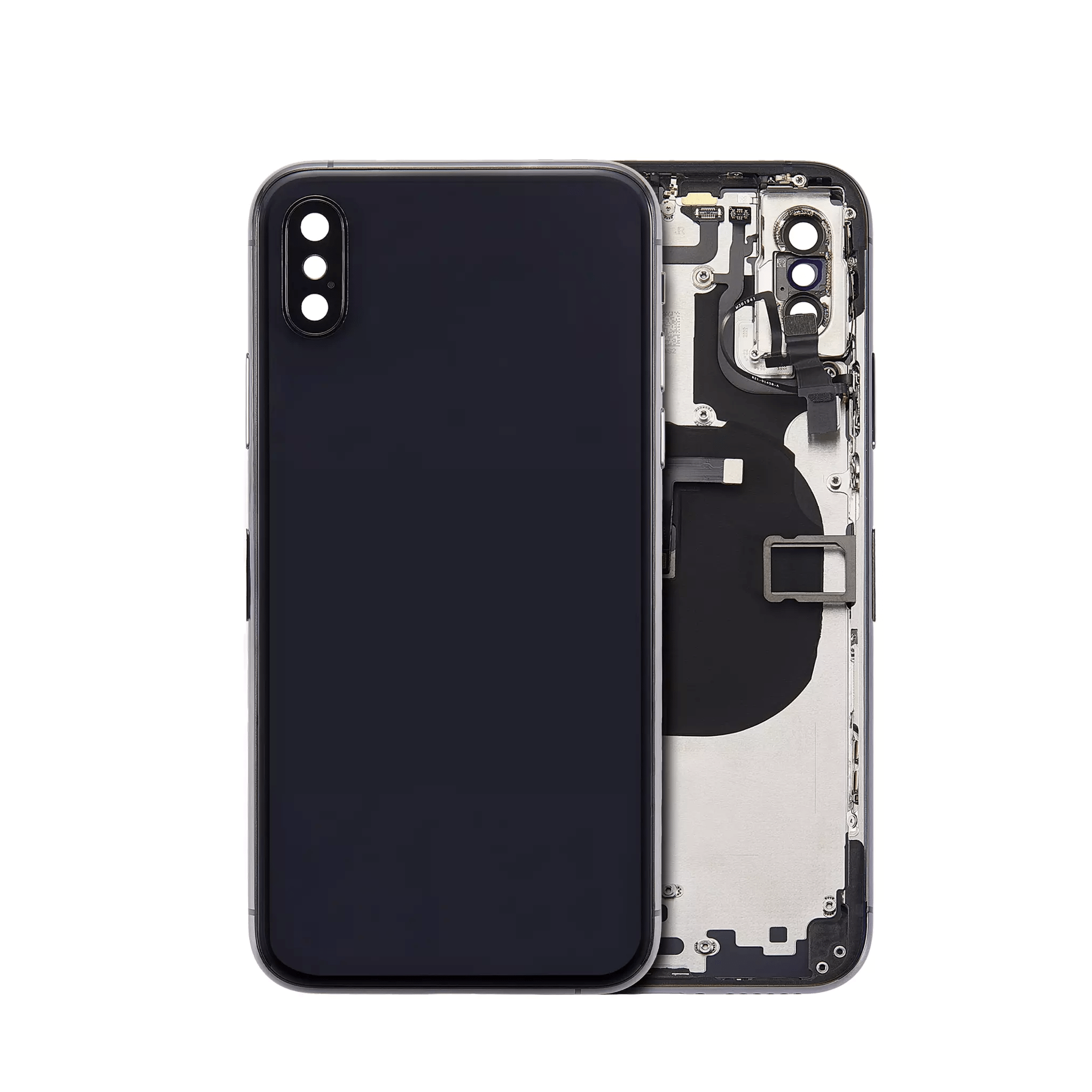 New Back Housing with Small Components Pre-Installed for iPhone XS A1920 2018 in Space Gray