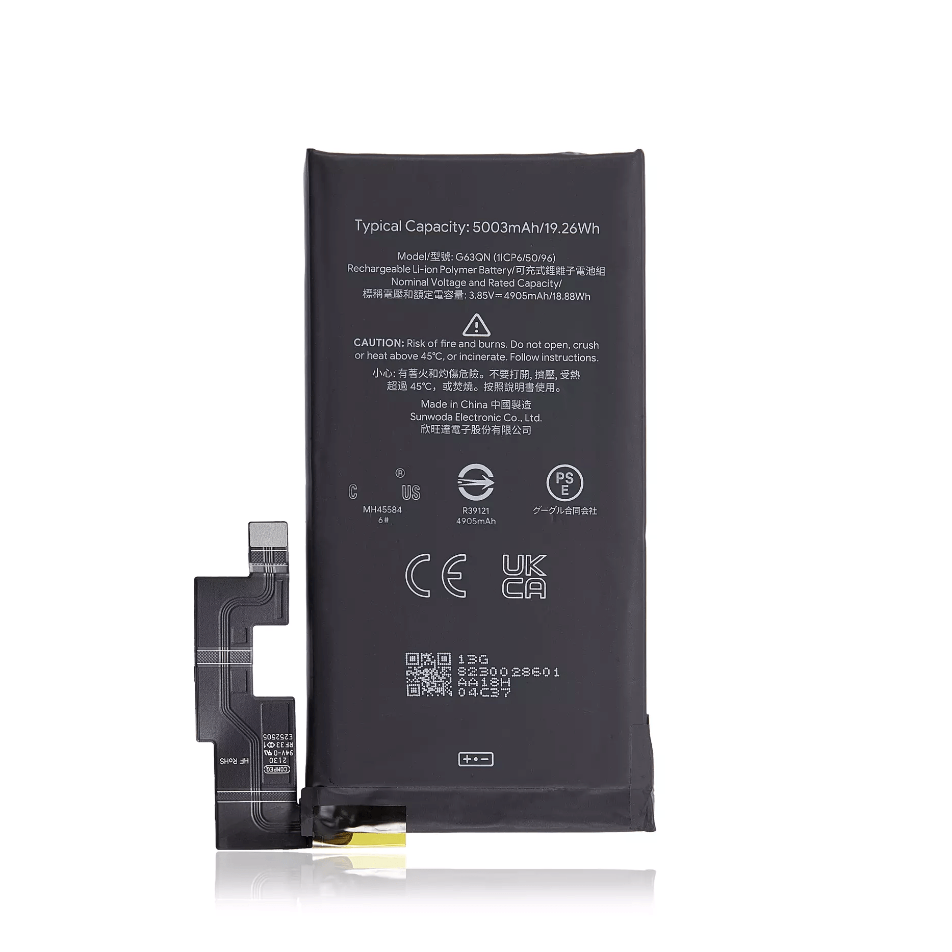 Genuine replacement battery for Google Pixel 6 Pro (G63QN)