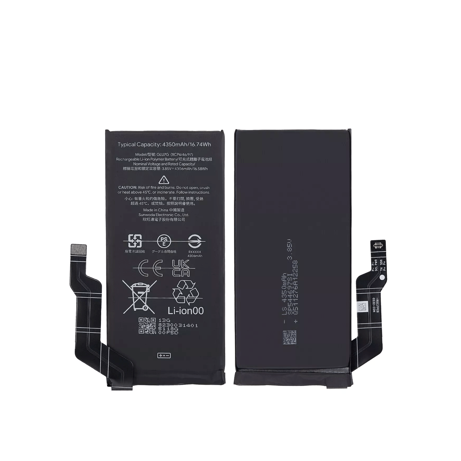 New battery compatible with Google Pixel 6A (GLU7G)