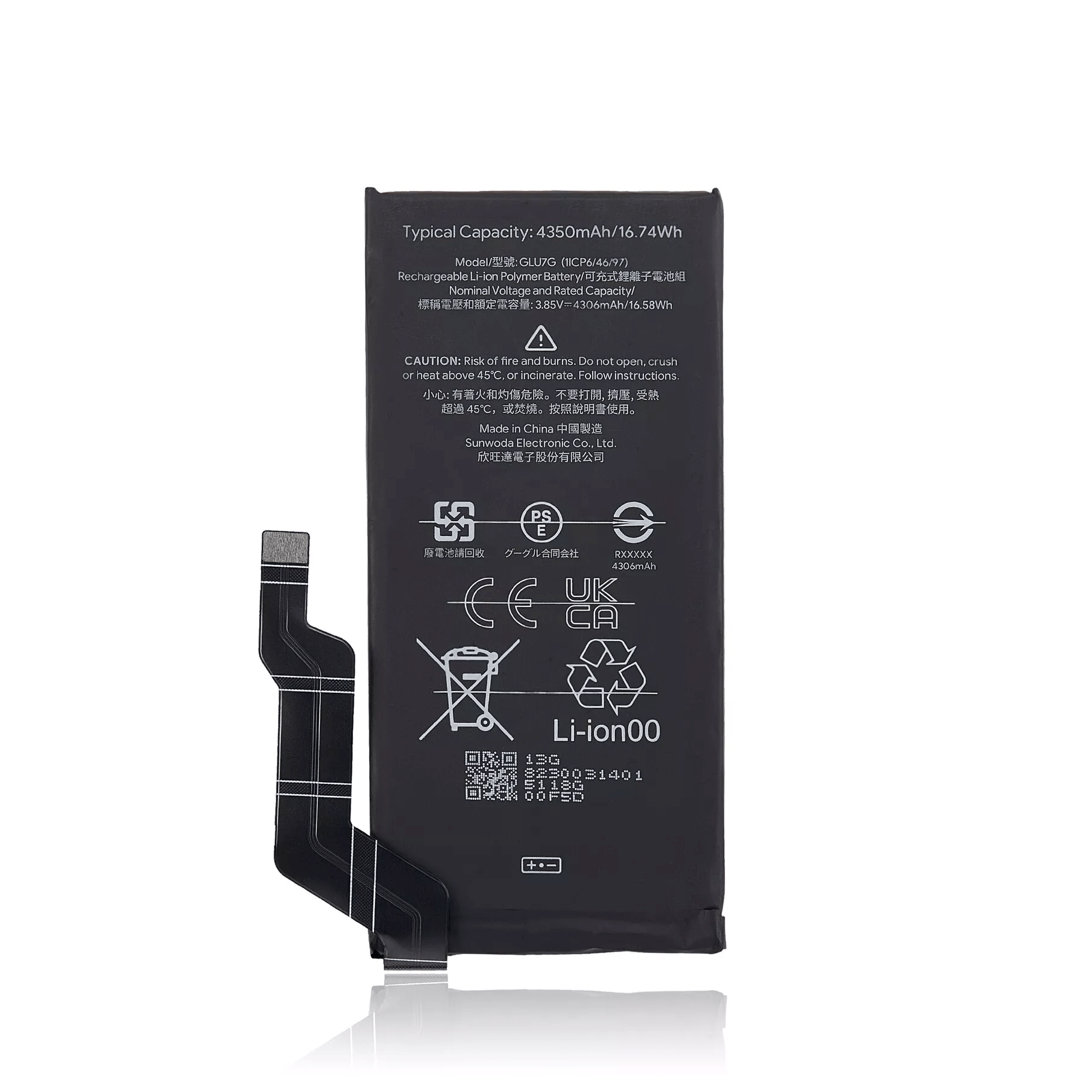 Genuine OEM Battery for Google Pixel 6A (GLU7G)