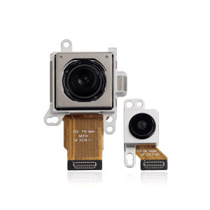 Google Pixel 7 new wide and ultra wide back camera lenses.