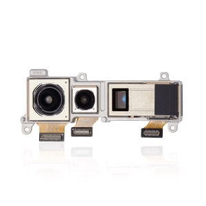 Google Pixel 7 Pro triple camera: wide, telephoto, ultrawide.