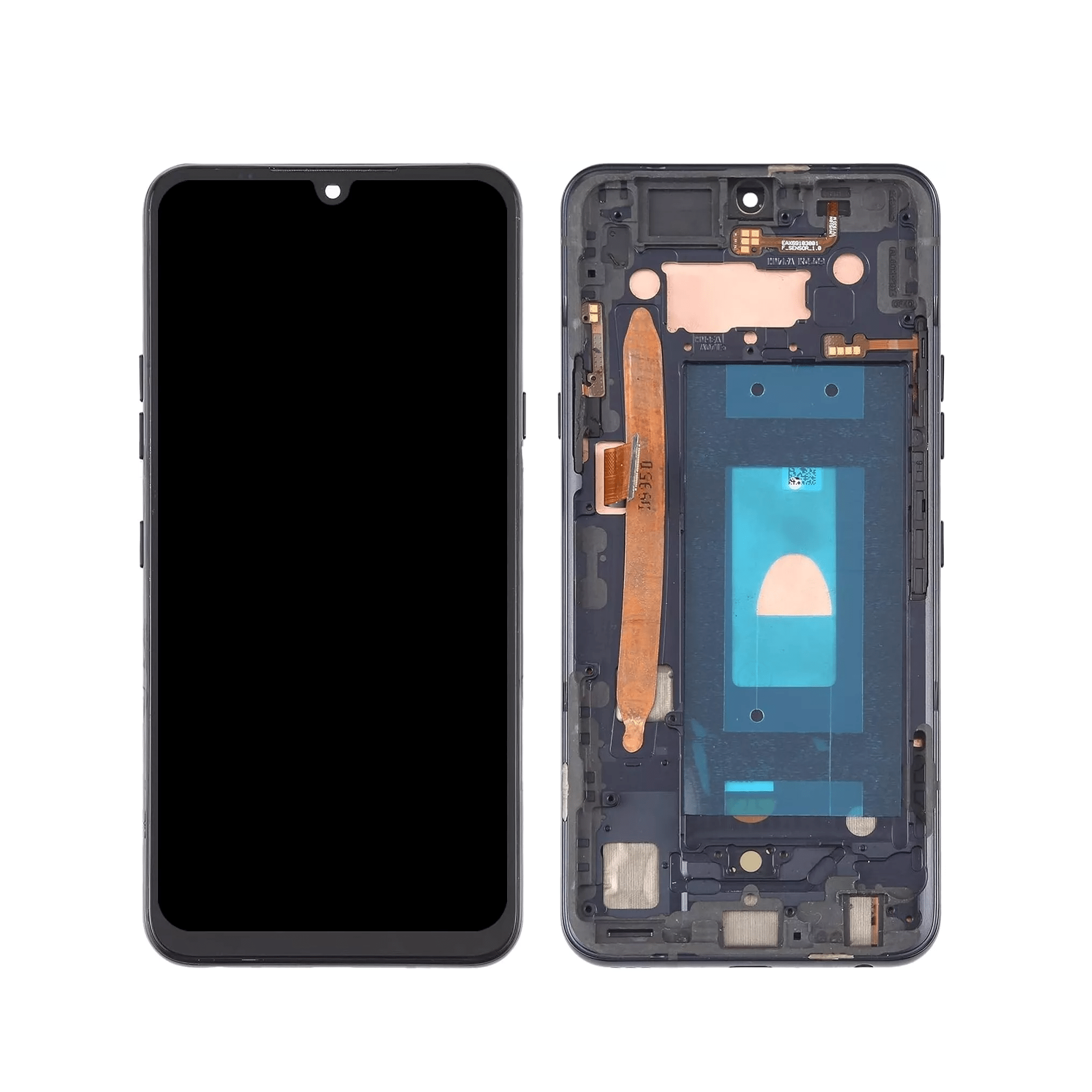 LG G8X ThinQ LCD Screen Assembly (Black)