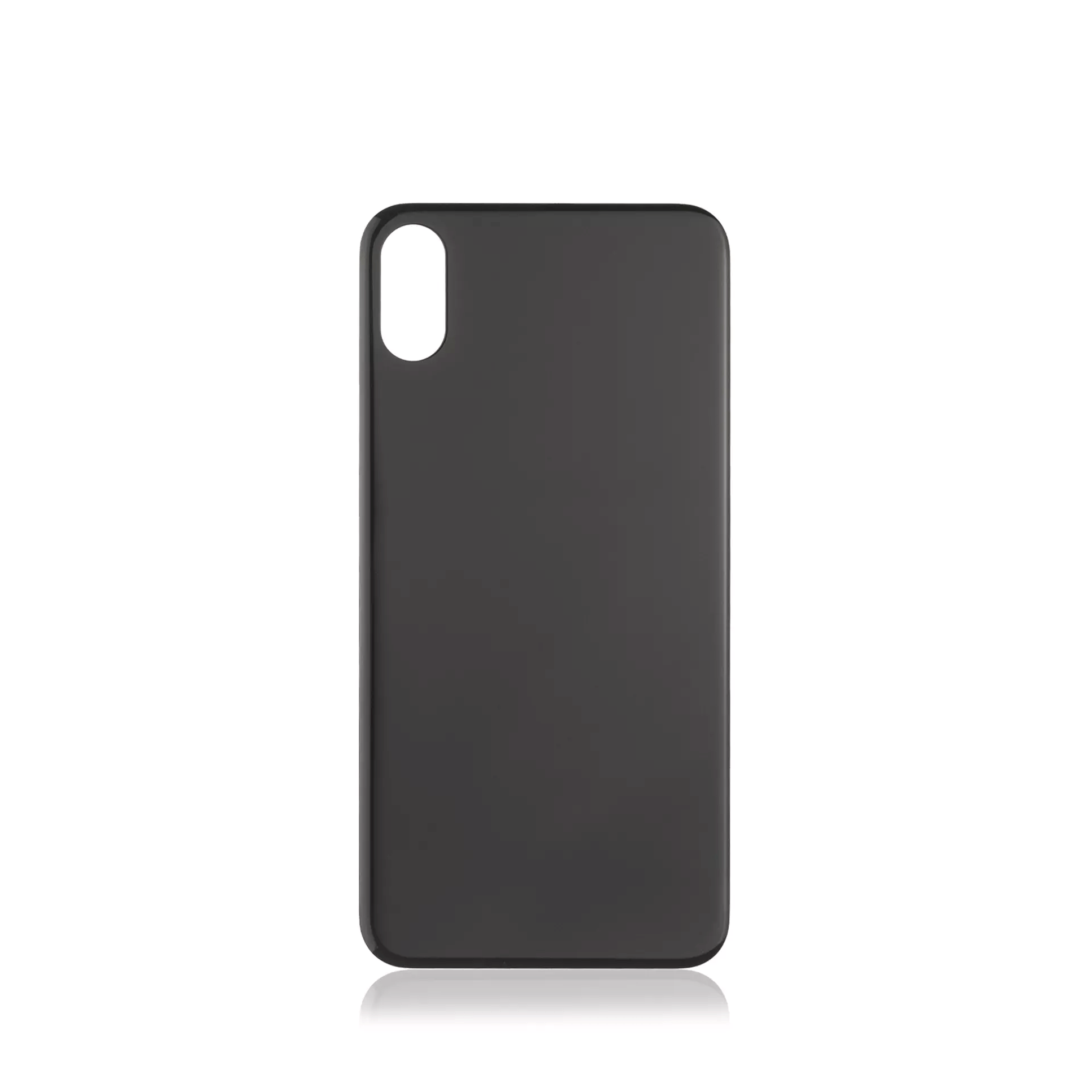 Space gray back glass replacement for iPhone X A1865 2017 with 3M adhesive.